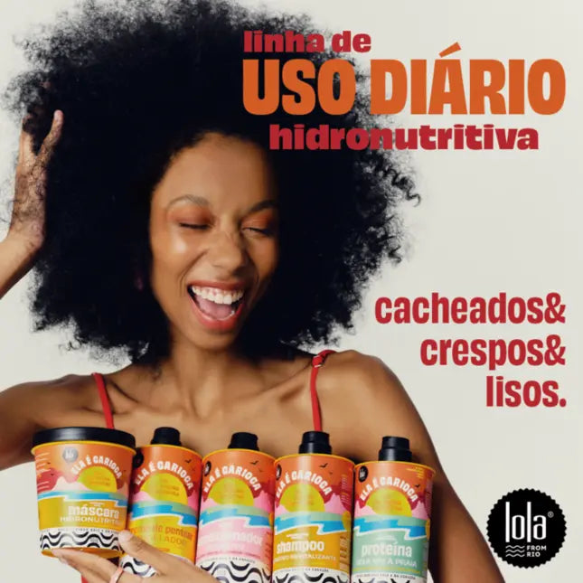 Lola Mascara Hidronutritiva Ela e Carioca 450g