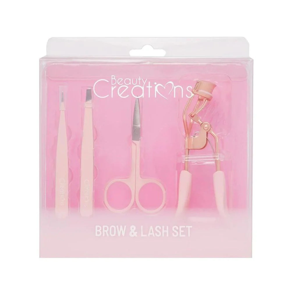 Brow & Lash Set -Beauty Creations x 4 Piezas