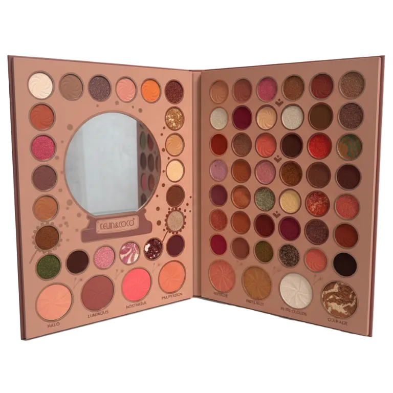 Paleta de Sombra de Ojos 72 Colores Undefiled - Kevin & Coco