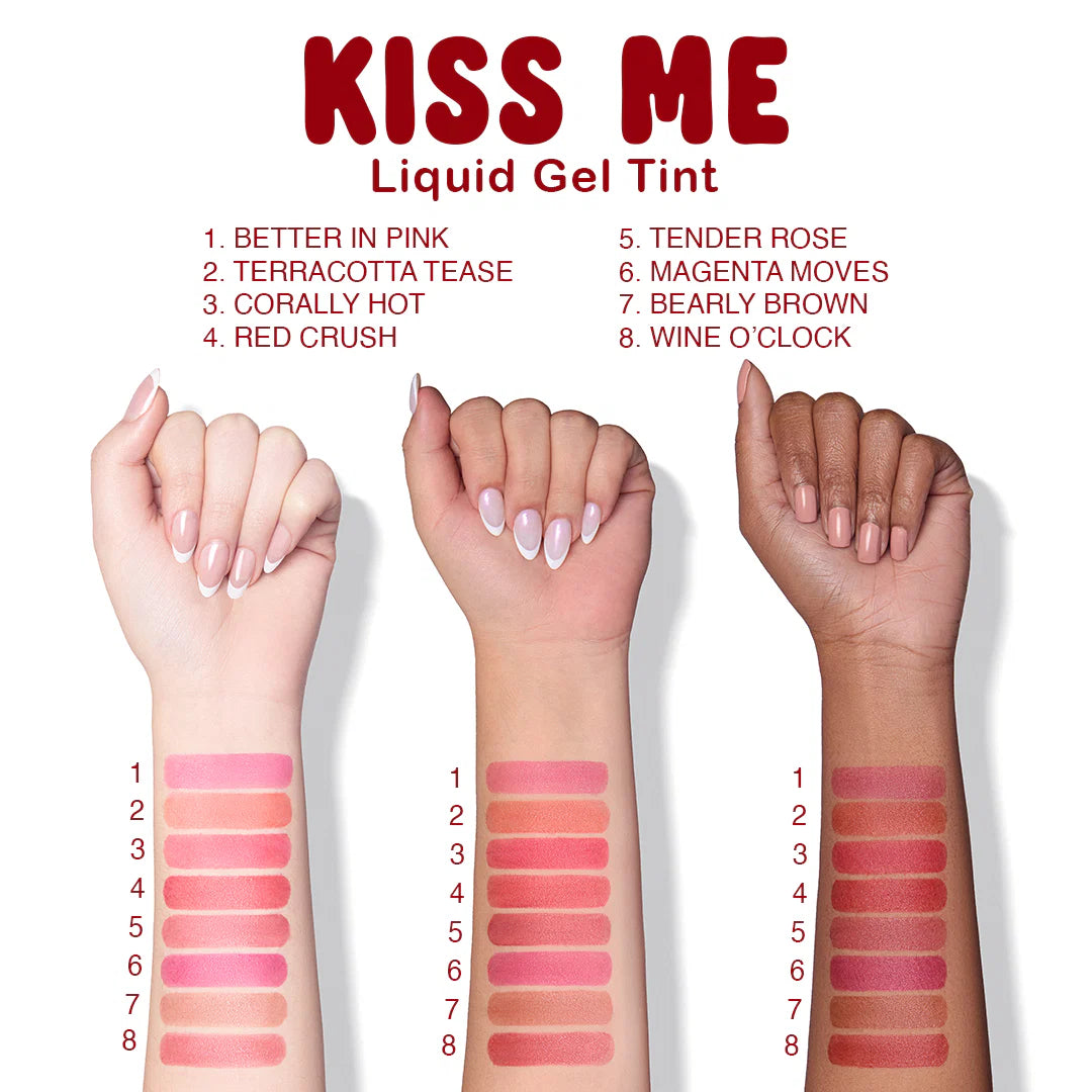 Kiss me Liquid Gel Tint Beauty Creations