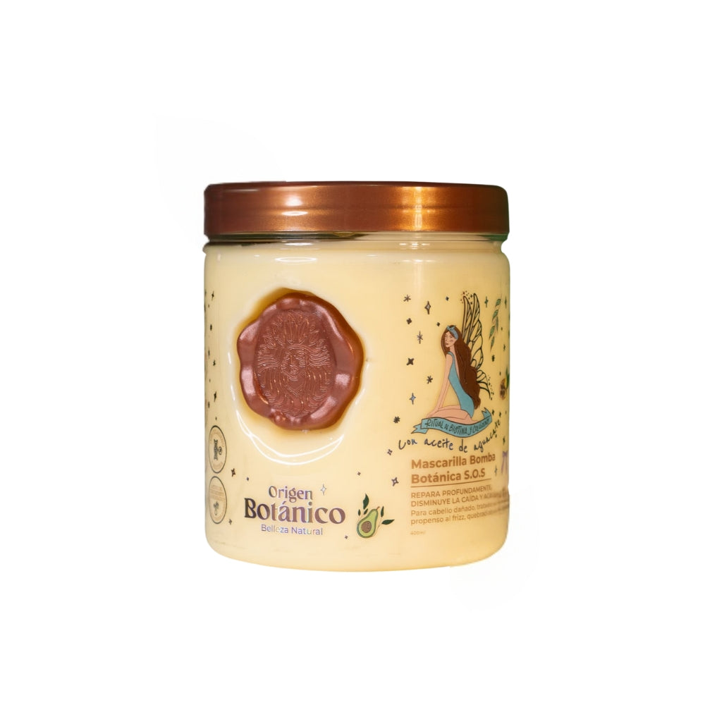 Origen Botánico Mascarilla Bomba Botánica S.O.S