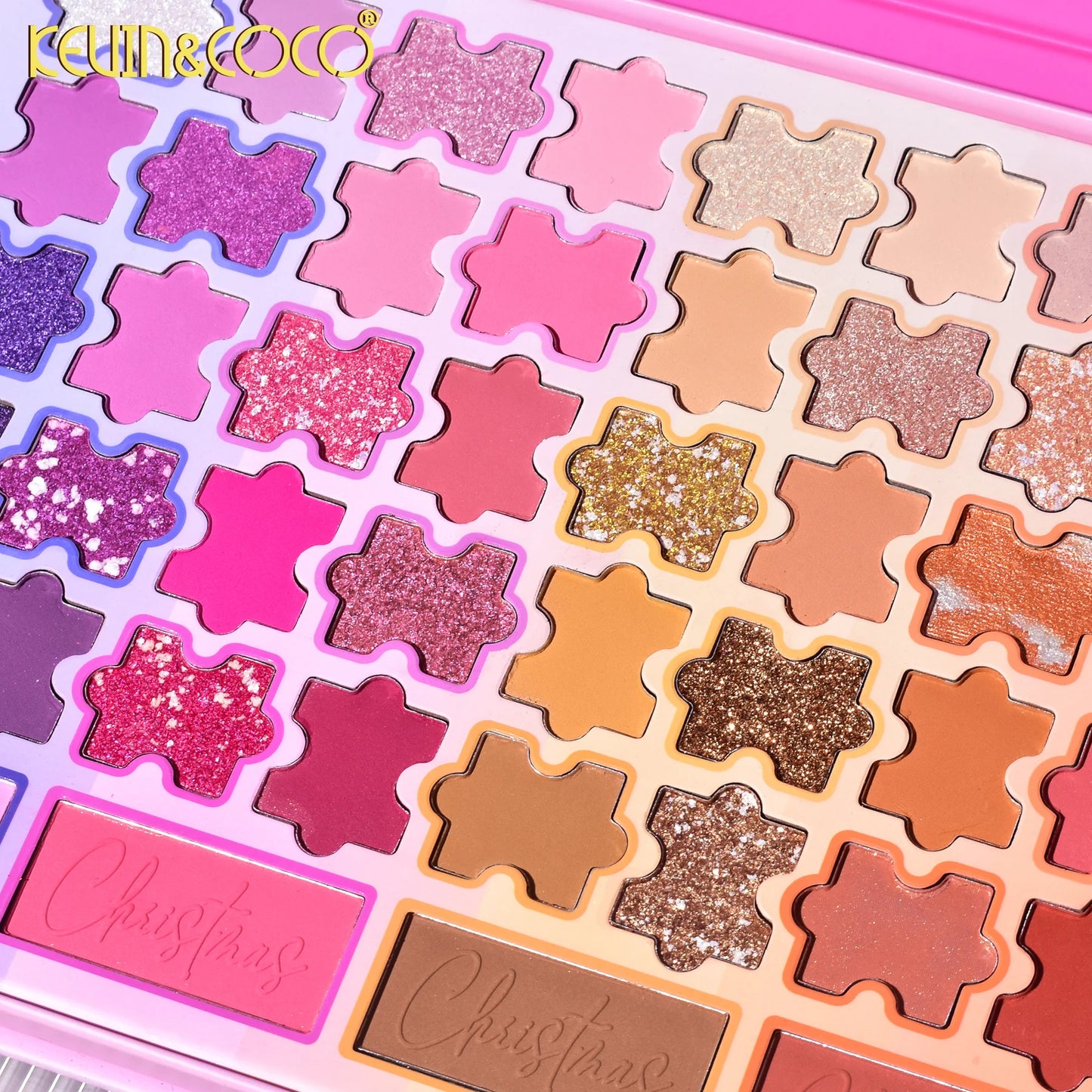 Paleta de sombras de ojos Puzzle de 88 colores Kevin&Coco