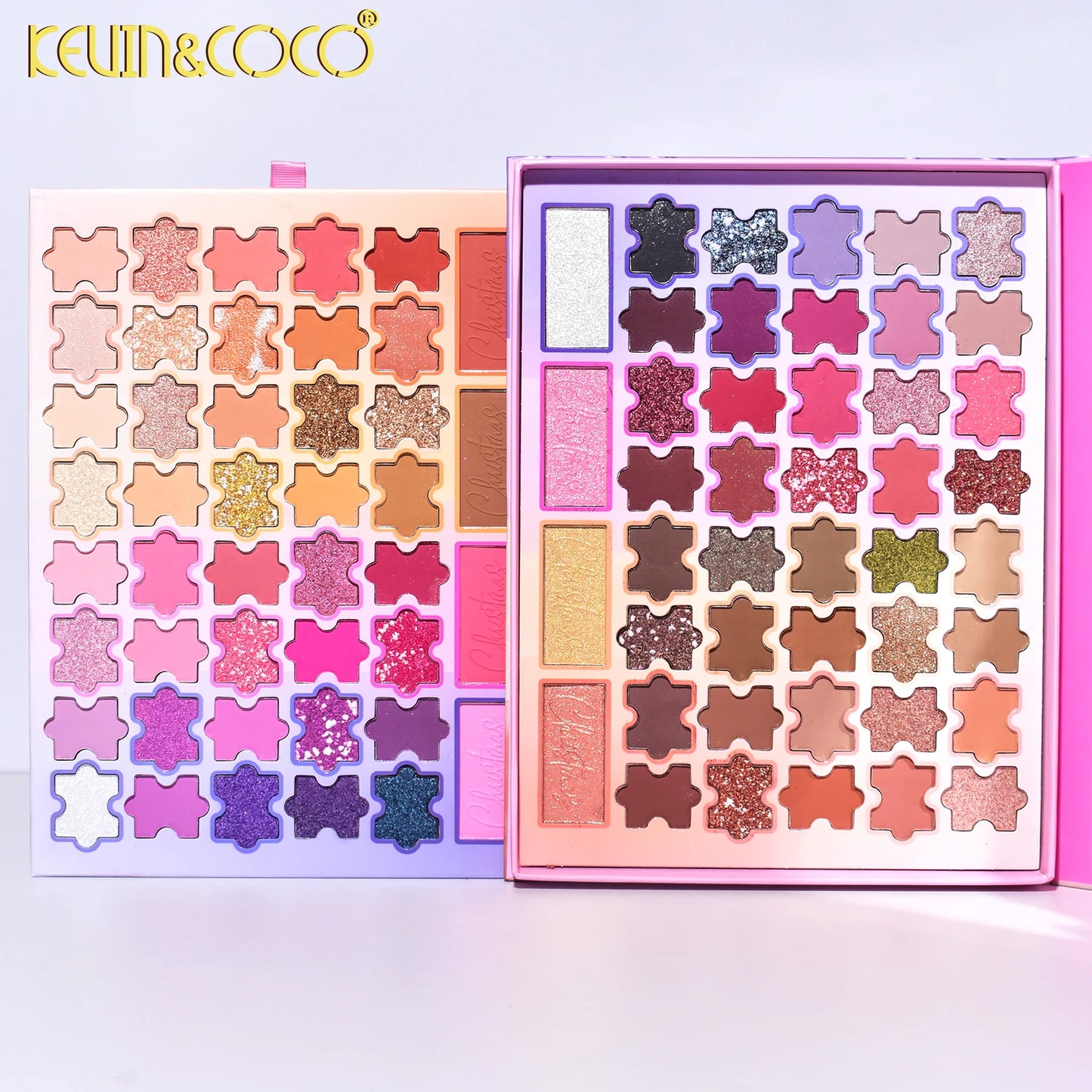 Paleta de sombras de ojos Puzzle de 88 colores Kevin&Coco