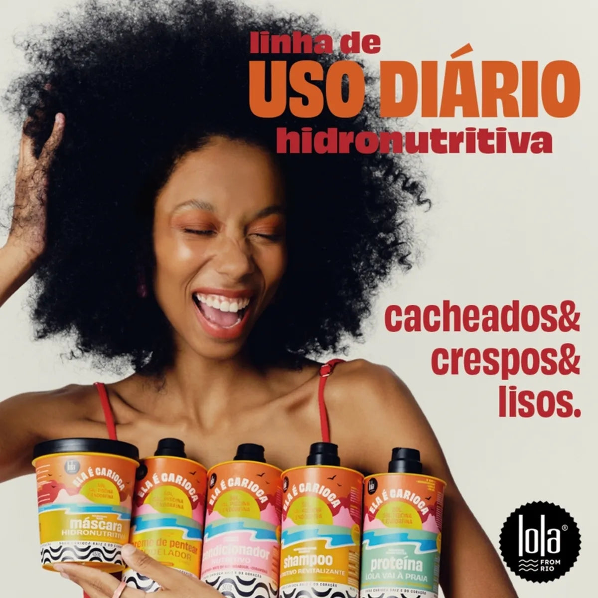 Lola Shampoo Nutritivo Revitalizante Ela e Carioca 500 ml
