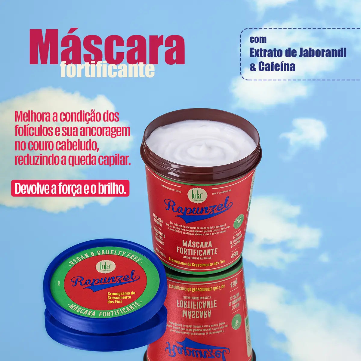 Lola Mascara Fortificante Rapunzel 450g