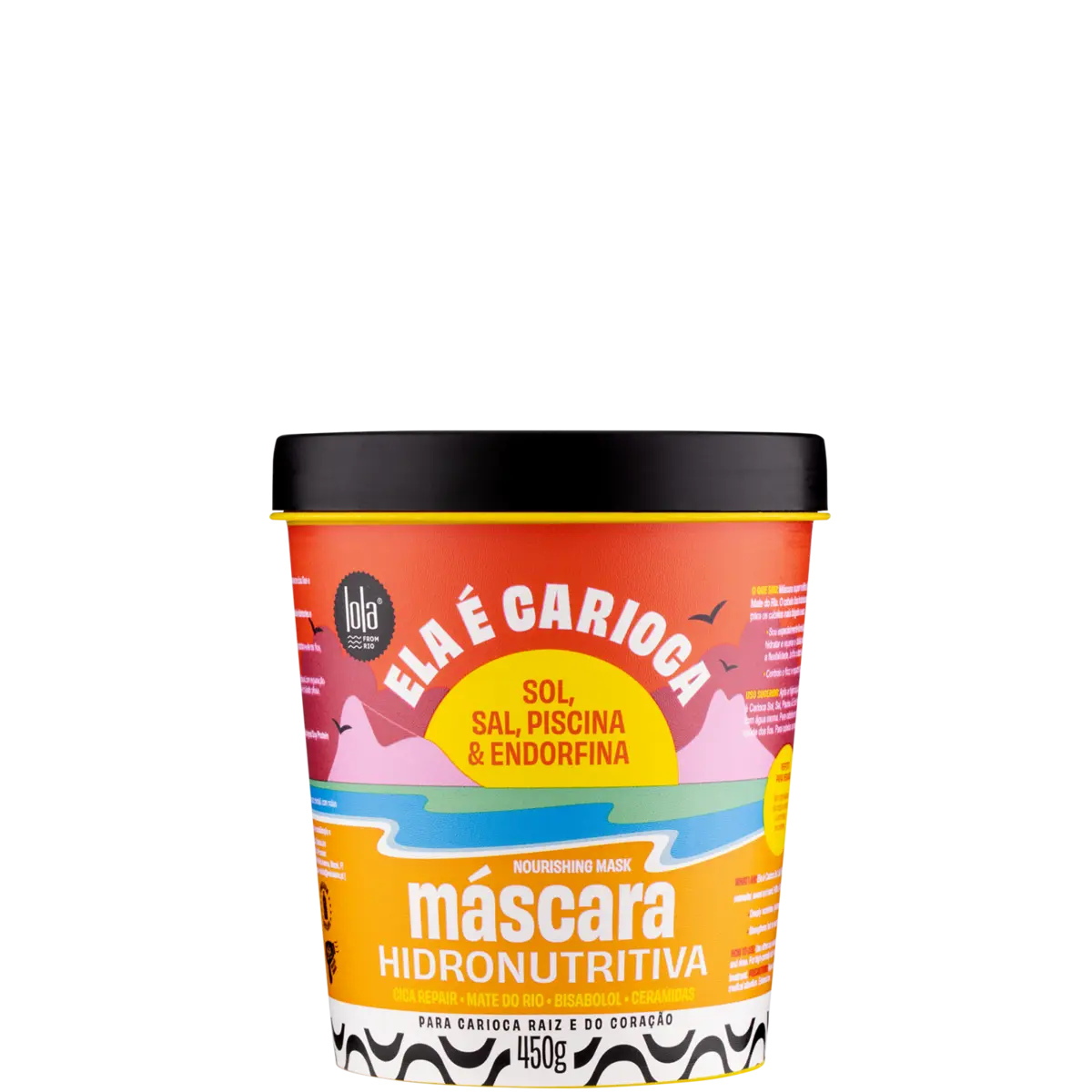 Lola Mascara Hidronutritiva Ela e Carioca 450g