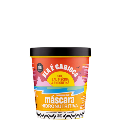 Lola Mascara Hidronutritiva Ela e Carioca 450g