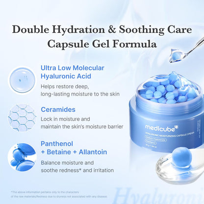 Medicube Capsule Cream with Hyaluronic Acid