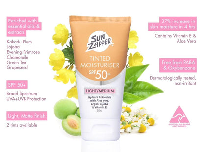 Sun Zapper Tinted Moisturizer SPF 50+