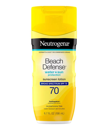 Beach Defense Water + Sun Protection Spf 70 - Neutrogena
