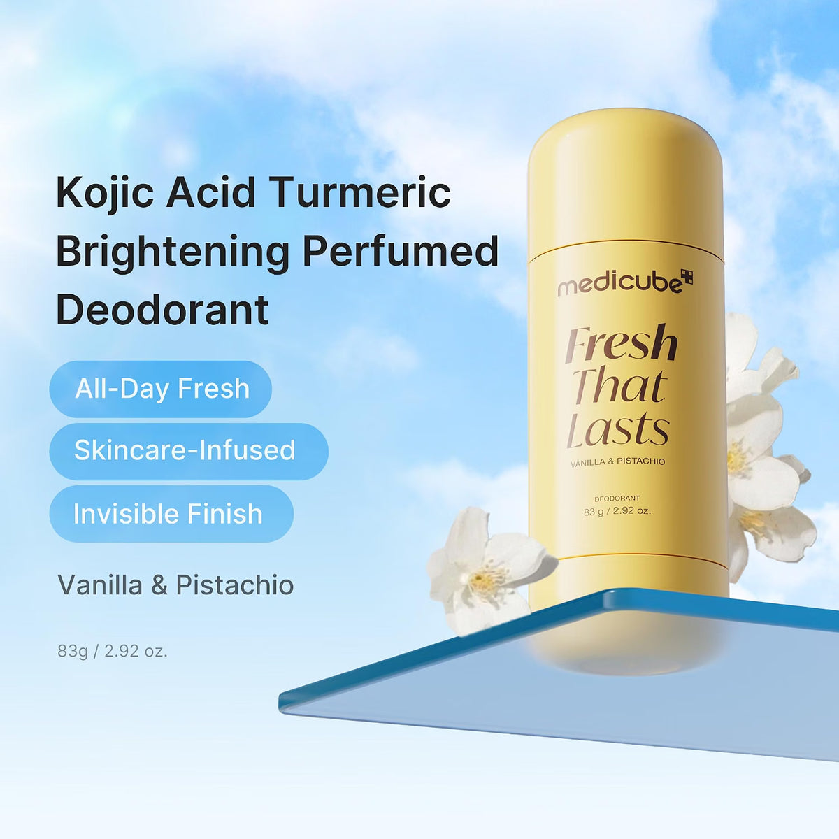Medicube Fresh That Last Deodorant with Kojic Acid Turmeric