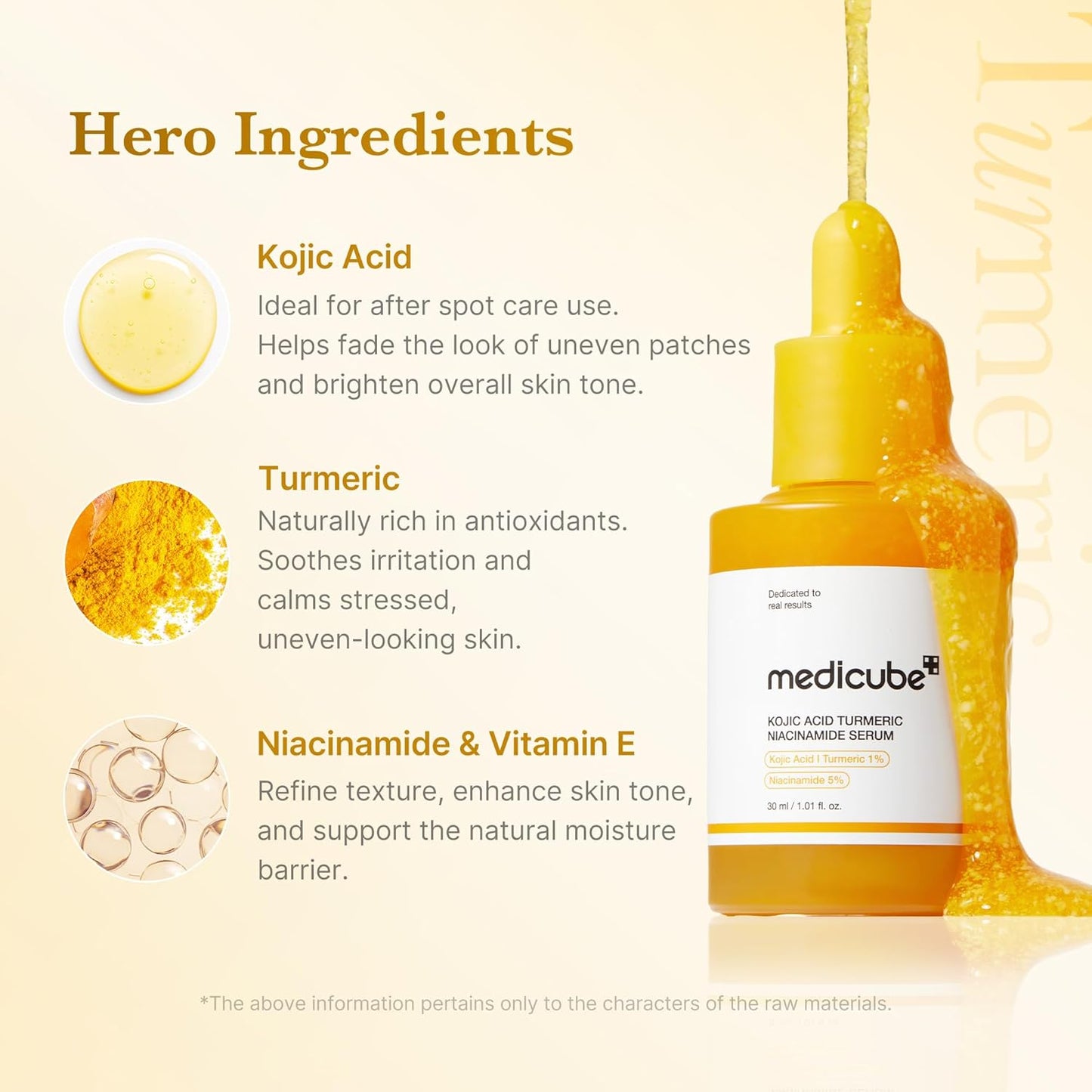 Medicube  Kojic Acid Turmeric Niacinamide Serum