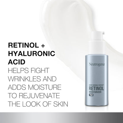 Retinol Moisturizer Rapid Wrinkle Repair Neutrogena