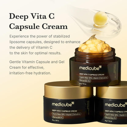 Hidratante Deep Vita C Capsule Cream - Medicube