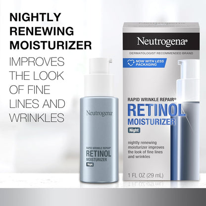 Retinol Moisturizer Rapid Wrinkle Repair Neutrogena