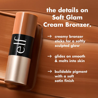 ELF Soft Glam Cream Bronzer Stick