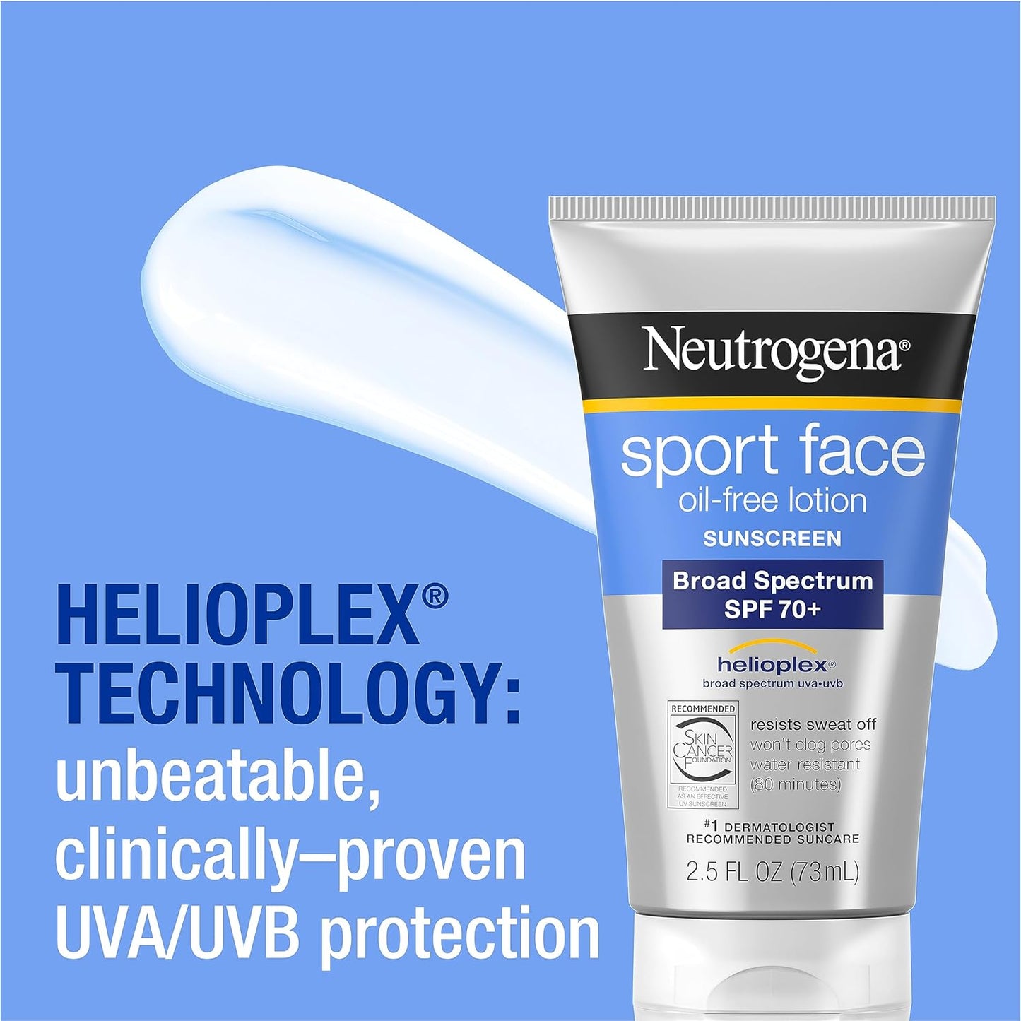 Sport Face Sunscreen SPF 70+Neutrogena