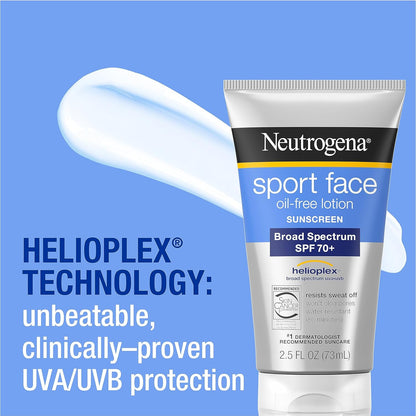 Sport Face Sunscreen SPF 70+Neutrogena