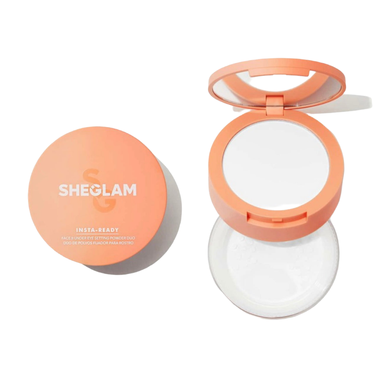 Insta-Ready-SheGlam- Duo de Polvo compacto y suelto