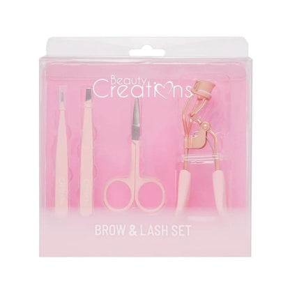 Brow & Lash Set -Beauty Creations x 4 Piezas