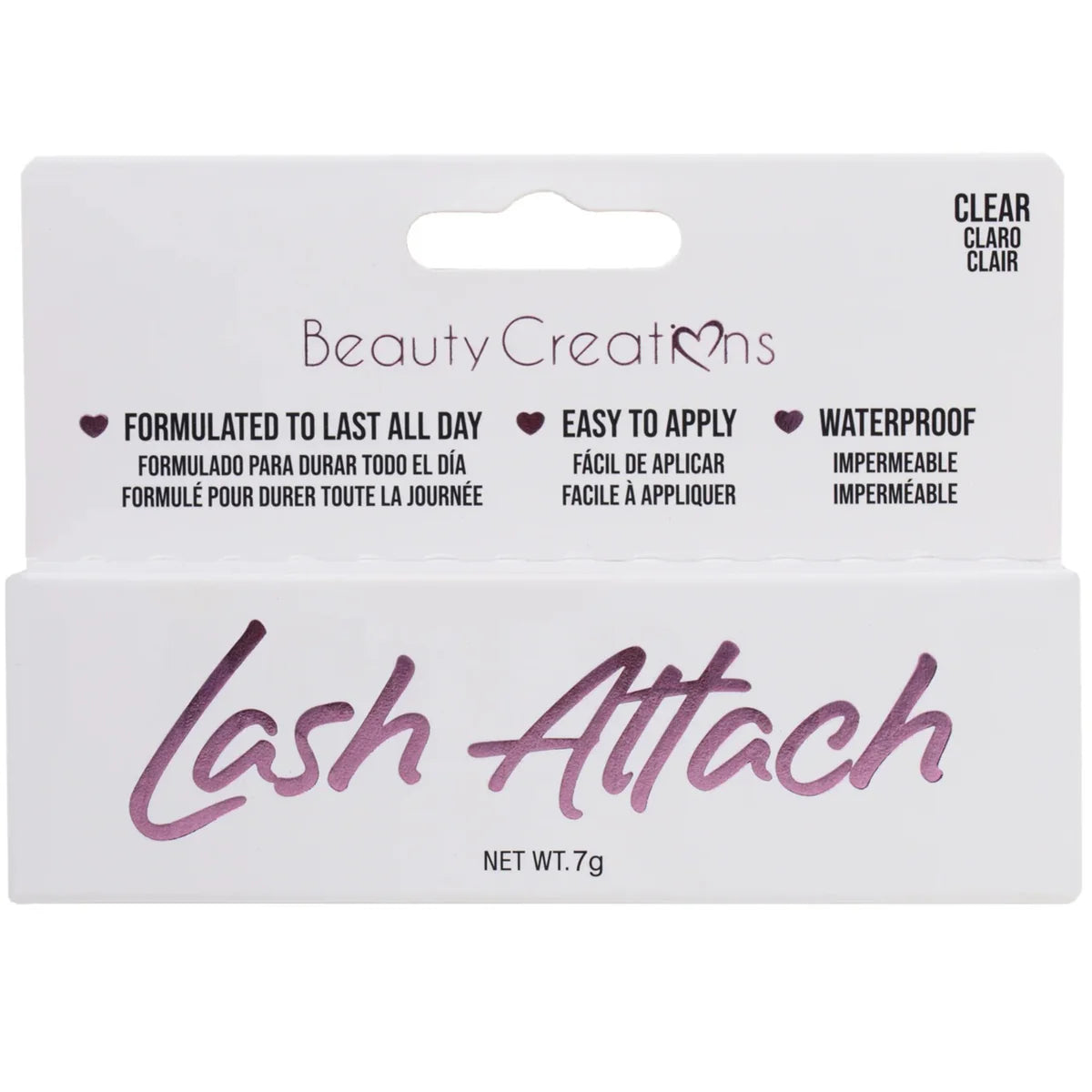 Lash Attach-Tubo Exprimible -Beauty Creations