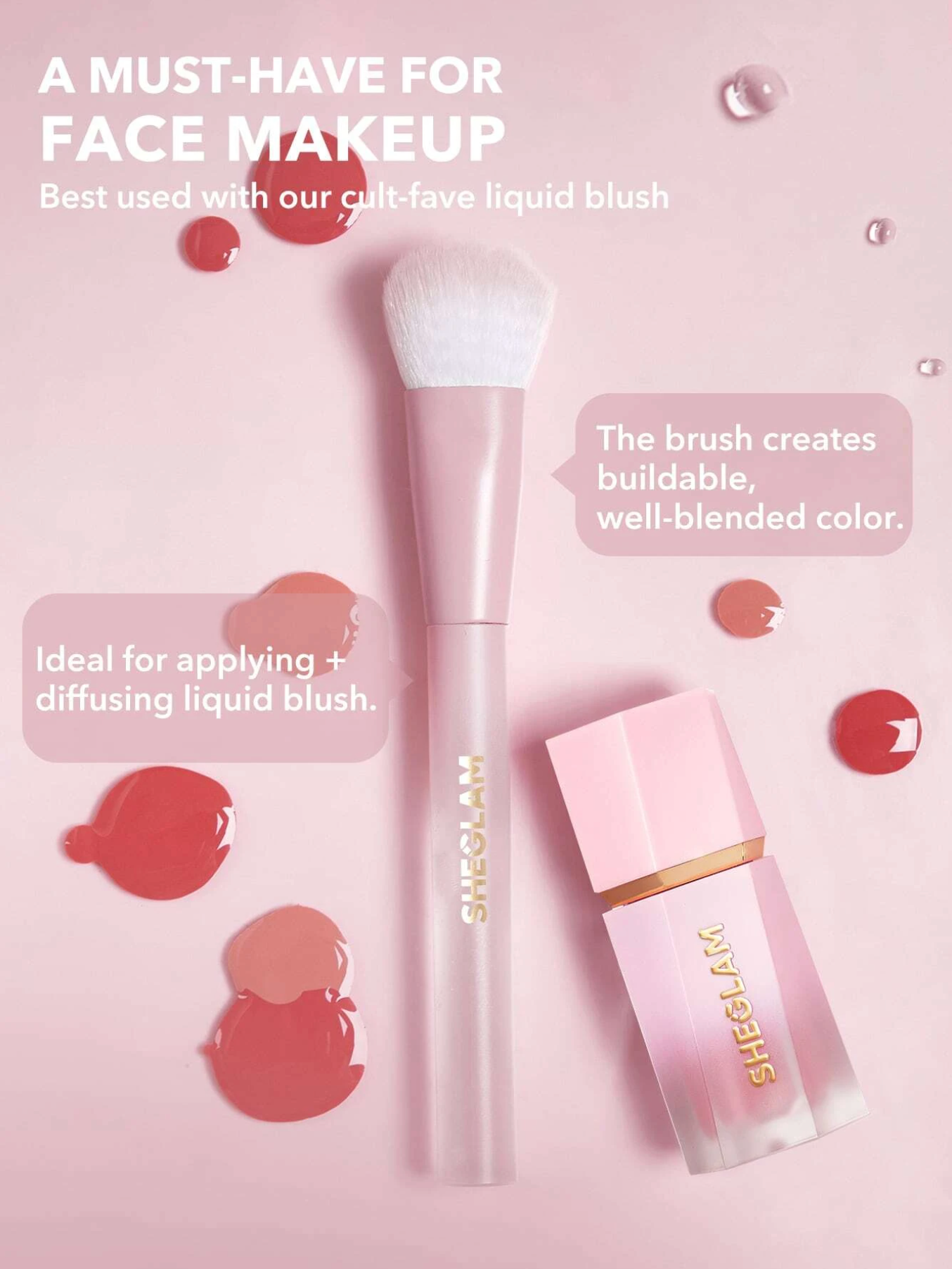 Color Bloom Liquid Blush Brush Sheglam