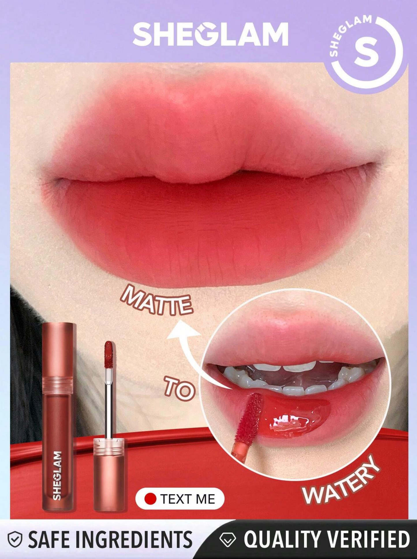 Liquid Lipstick Matte Transfer-Proof SheGlam