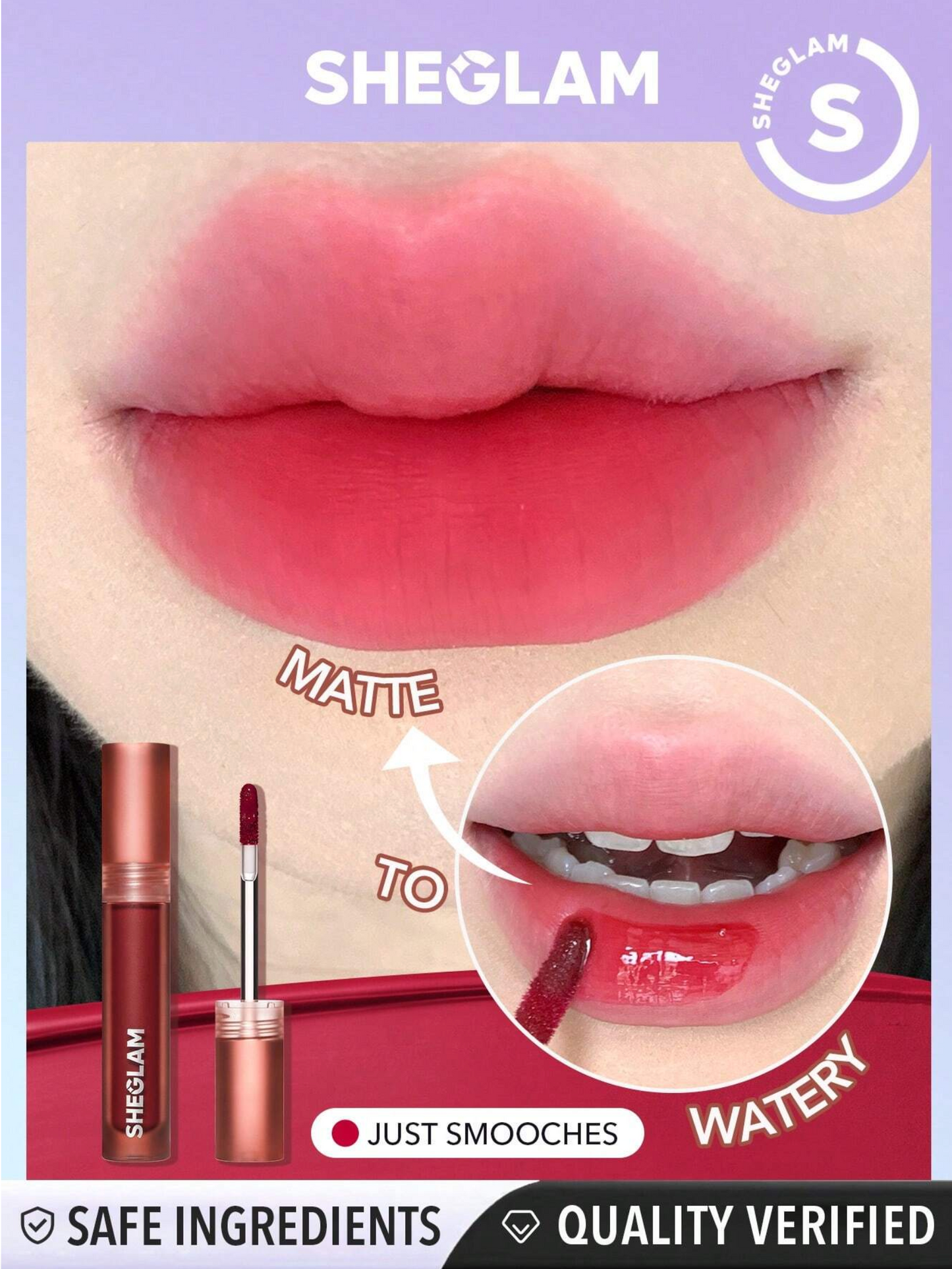 Liquid Lipstick Matte Transfer-Proof SheGlam