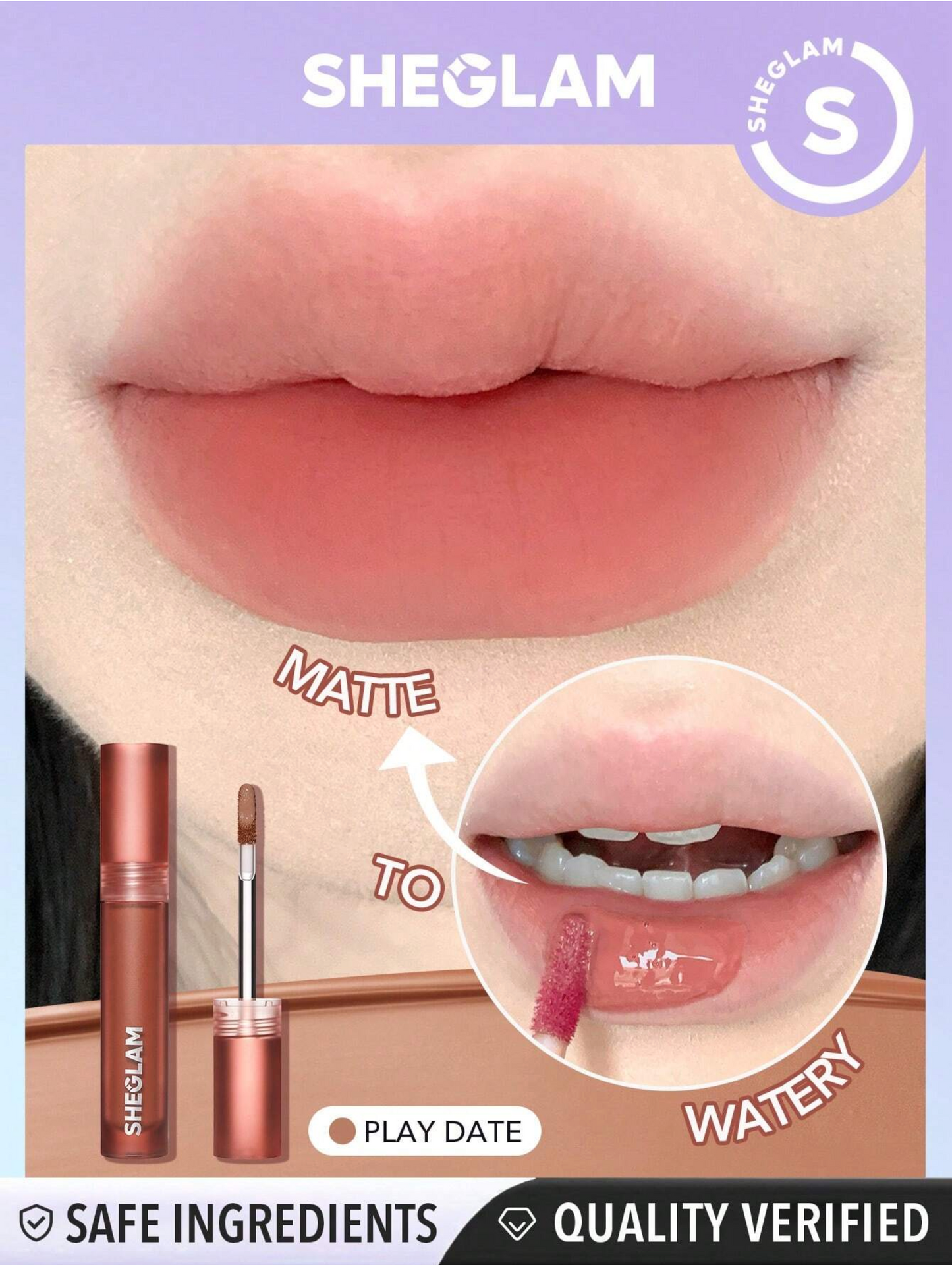 Liquid Lipstick Matte Transfer-Proof SheGlam