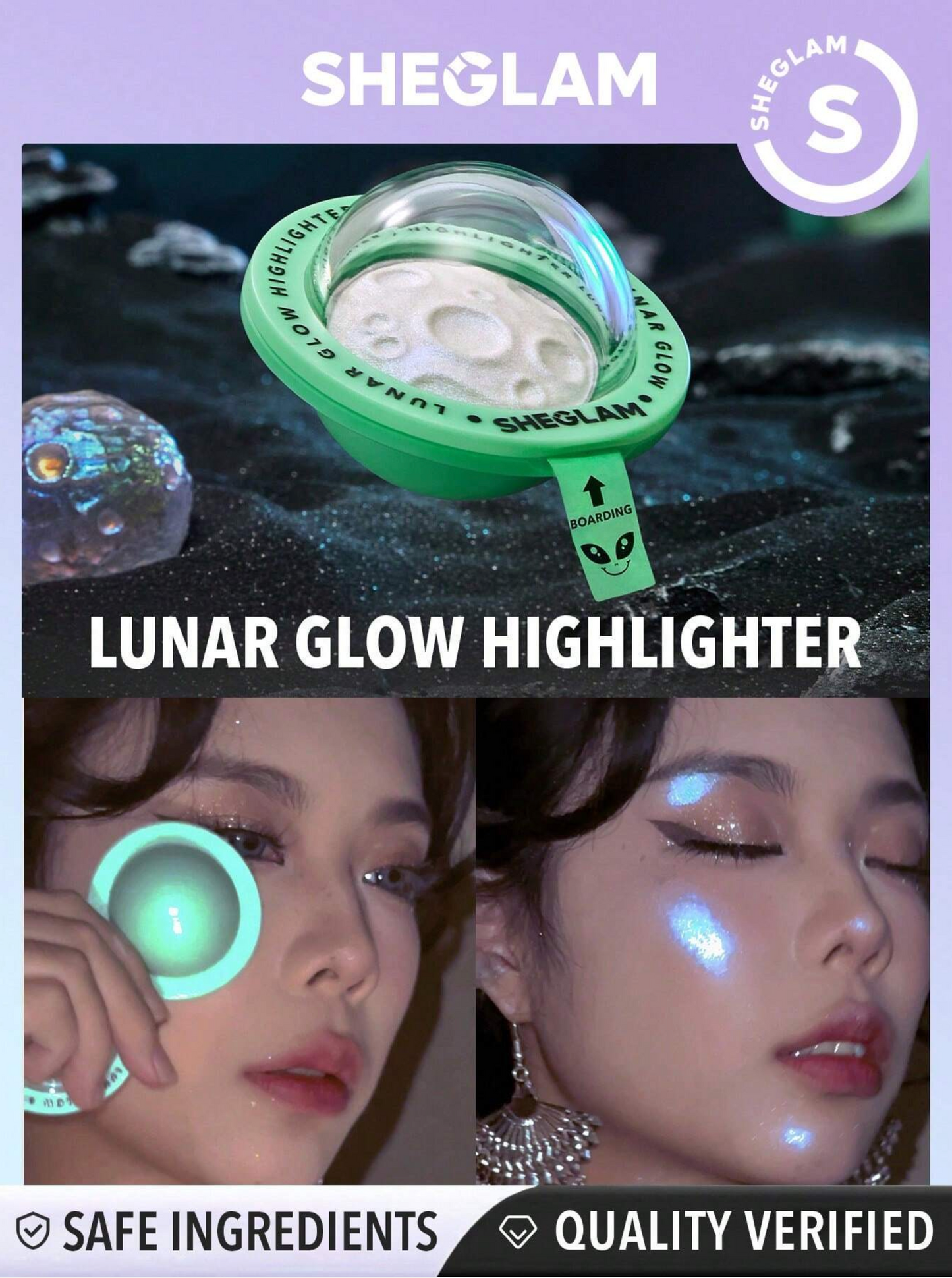 SheGlam Lunar Glow Highlighter