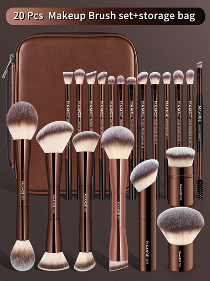 Pack 20 Brochas +Bolso Maange