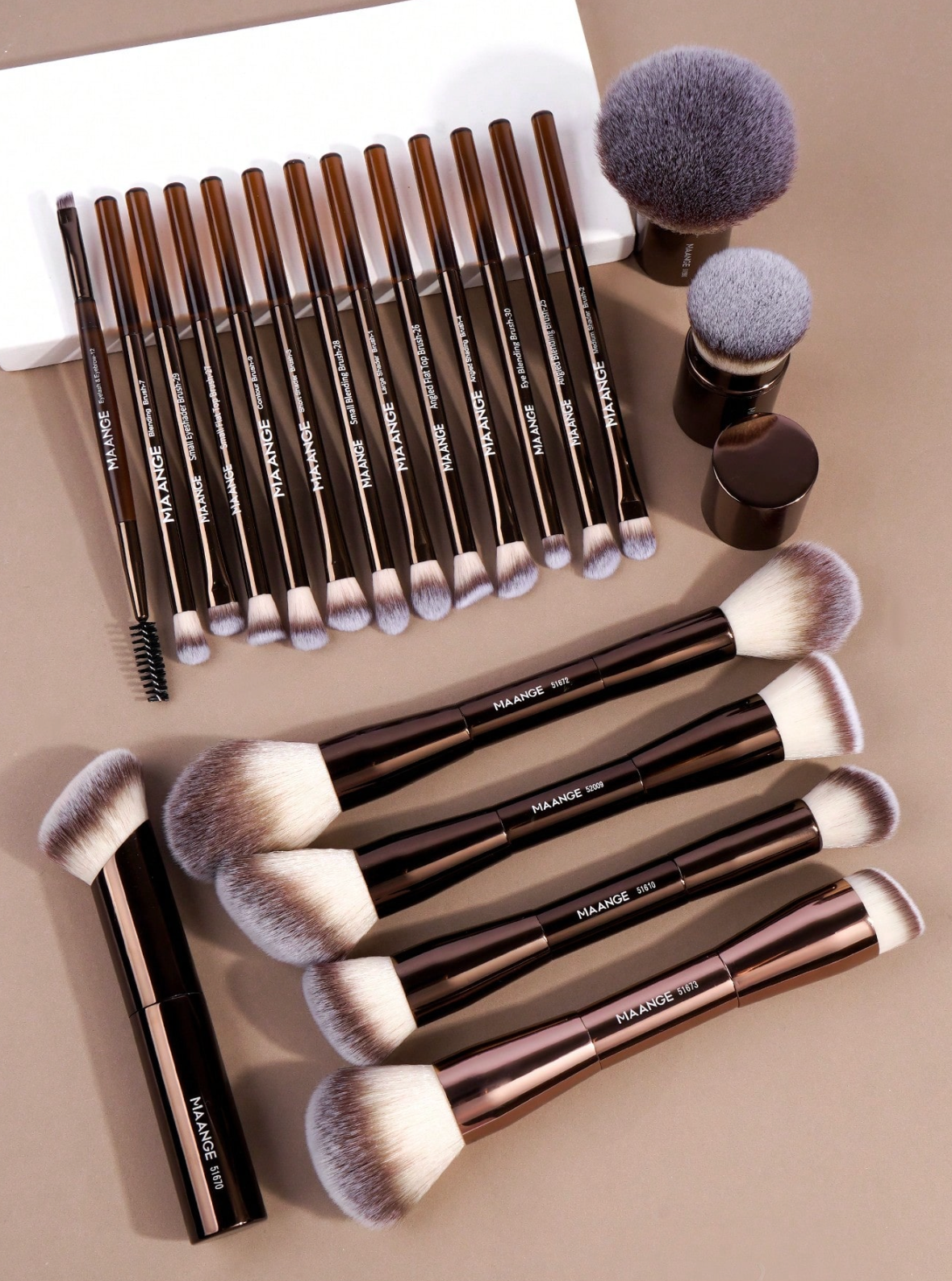 Pack 20 Brochas +Bolso Maange