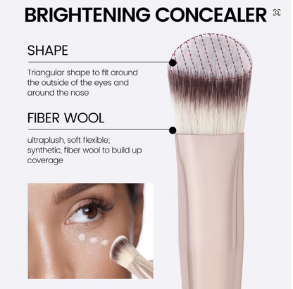 Maange Brocha de Corrector Triangular 51889 Concealer