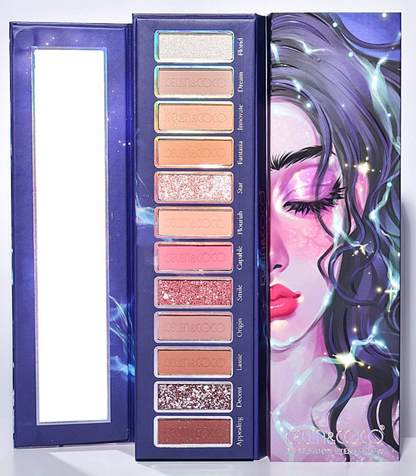 Paleta de SombrasPlegable de tres niveles Kevin&Coco