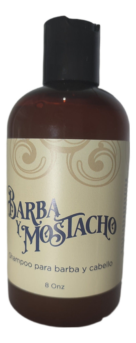 Shampoo para Barba y Cabello -Barba y Mostacho