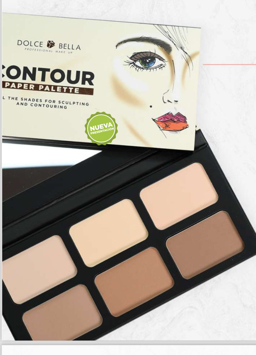 Countour Paper Palette-Dolce Bella