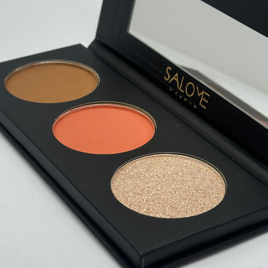 Salome Trio Blush Contorno Iluminador