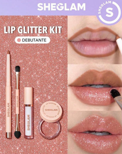 Sheglam Lip Dazzler Glitter Kit