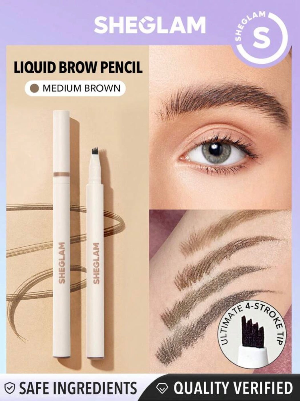 Feather Better Liquid Eyebrow Pencil SheGlam