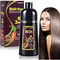 Meidu Shampoo 3 in 1 Black Hair Dye