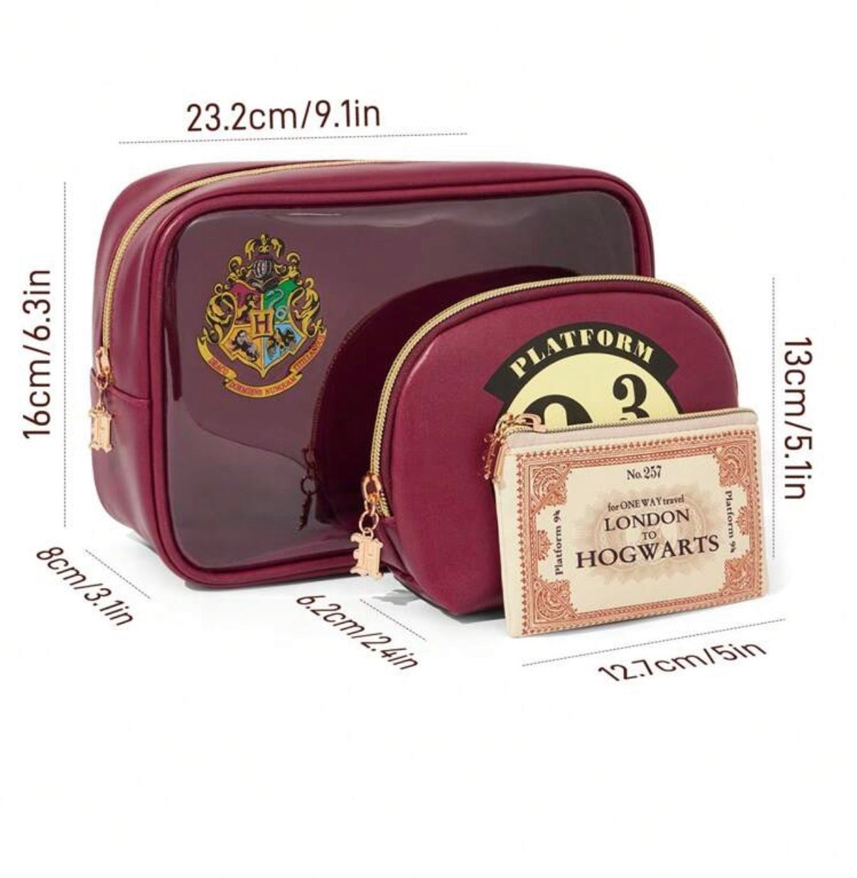 Bolso Harry Potter Portacosmetico