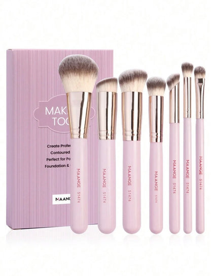 Maange 7 pcs Makeup tool Brush