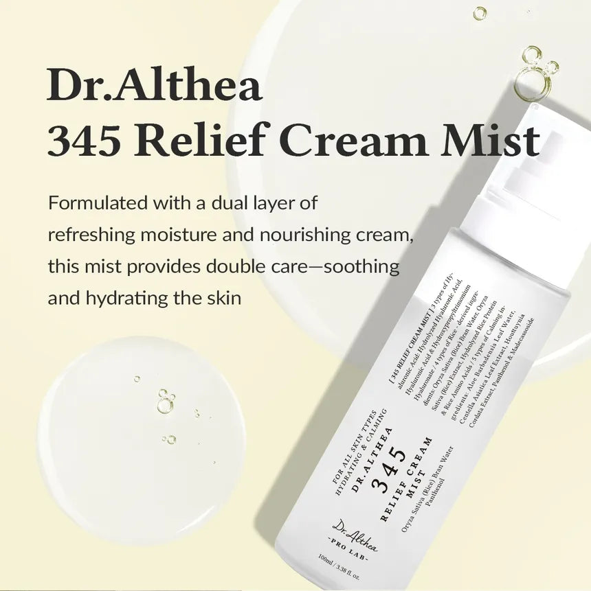 Dr. Althea - 345 Relief Cream Mist 100 ml