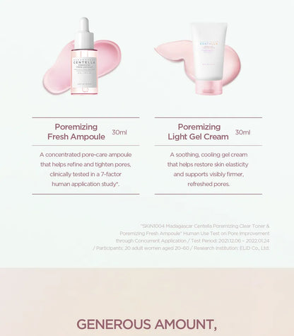 Centella Poremizing Travel Kit Skin1004