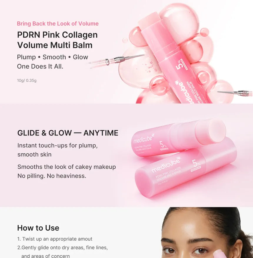 Medicube PDRN Pink Collagen Volume Multi Balm