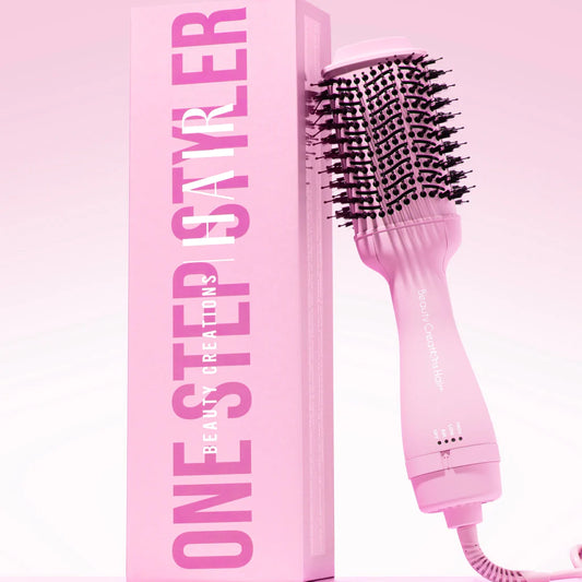 Hair Dryer Brush Pink Beauty Creations