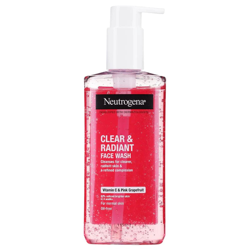 Clear & Radiant Face Wash 200ml -Neutrogena