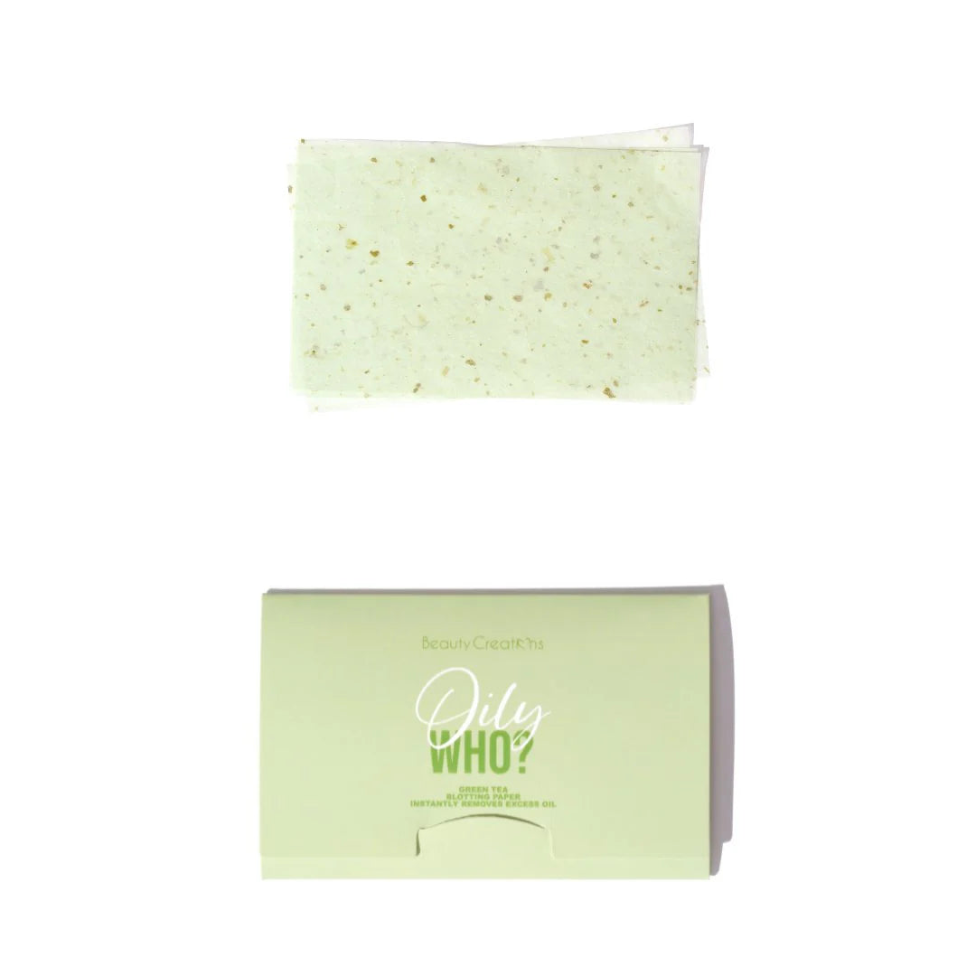 OILY WHO? BLOTTING PAPER PAPEL ABSORBENTE