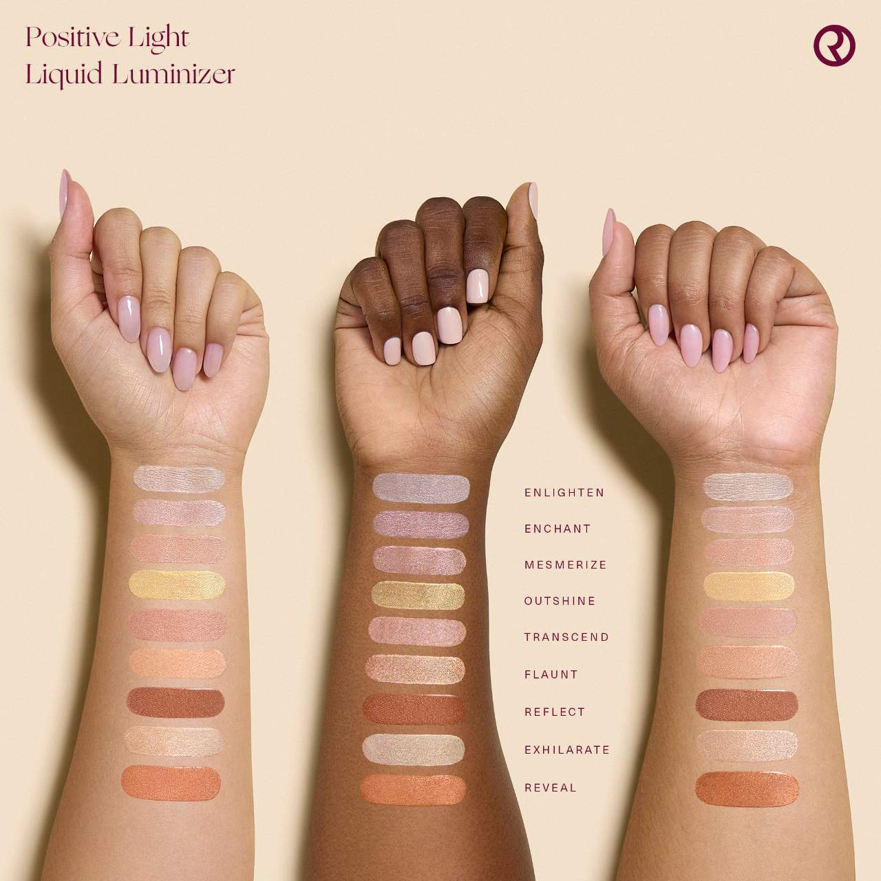 Mini Positive Light Liquid Luminizer Rare Beauty