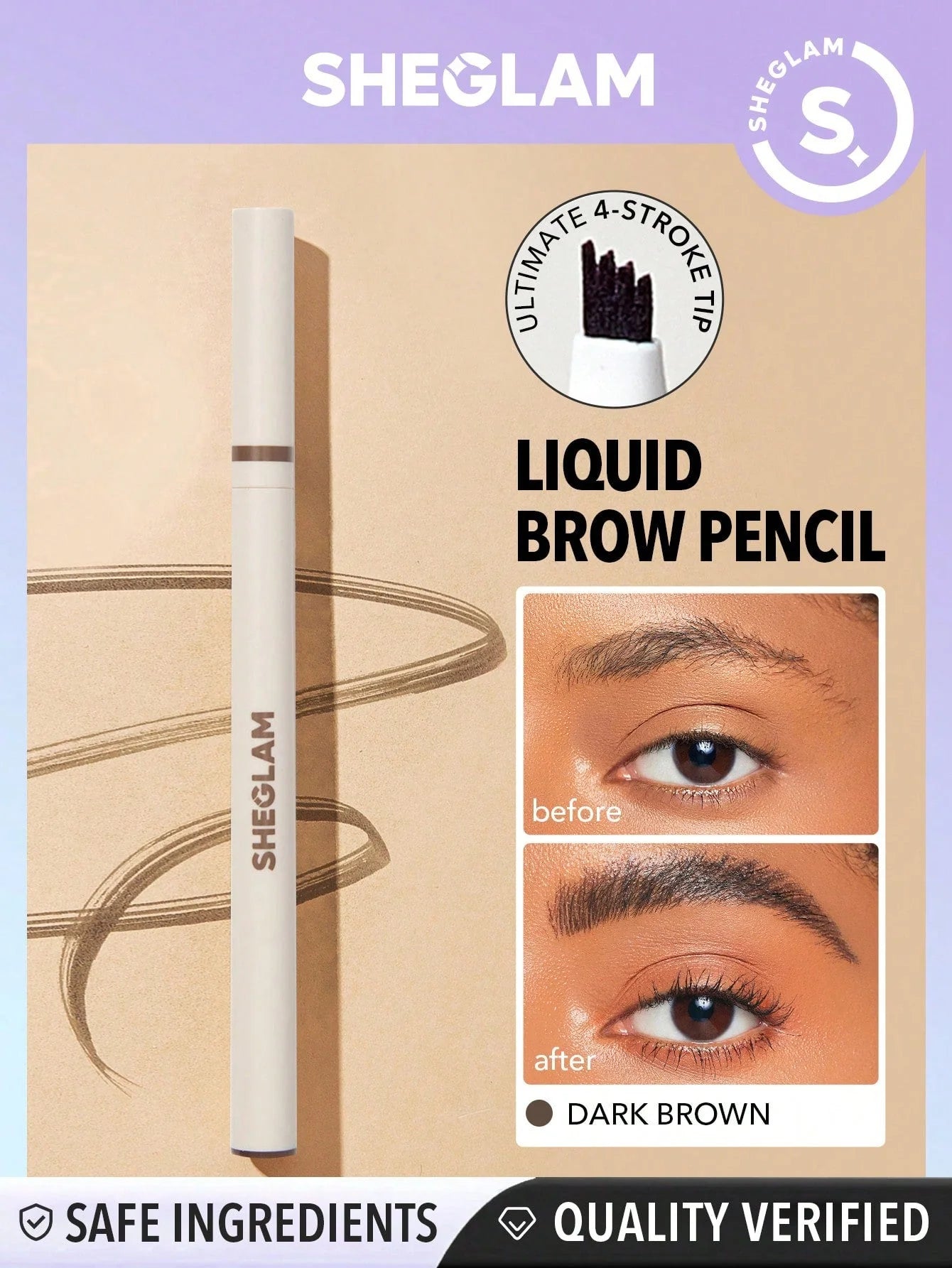 Feather Better Liquid Eyebrow Pencil SheGlam